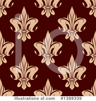 Royalty-Free (RF) Fleur De Lis Clipart Illustration by Vector Tradition SM - Stock Sample #1388339