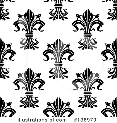 Royalty-Free (RF) Fleur De Lis Clipart Illustration by Vector Tradition SM - Stock Sample #1389701