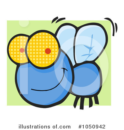 Royalty-Free (RF) Flies Clipart Illustration by Hit Toon - Stock Sample #1050942