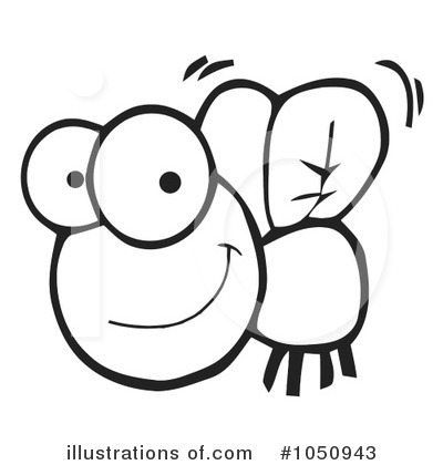 Royalty-Free (RF) Flies Clipart Illustration by Hit Toon - Stock Sample #1050943