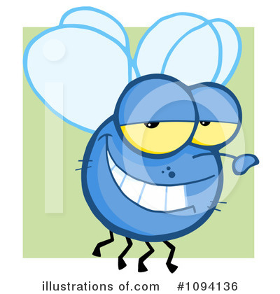 House Fly Clipart #1094136 by Hit Toon