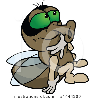 House Fly Clipart #1444300 by dero