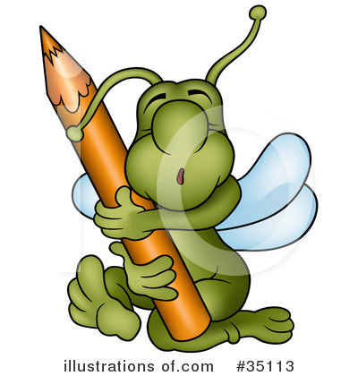 Royalty-Free (RF) Flies Clipart Illustration by dero - Stock Sample #35113