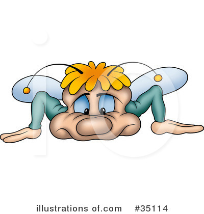 Royalty-Free (RF) Flies Clipart Illustration by dero - Stock Sample #35114