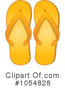Flip Flops Clipart #1054828 by elaineitalia