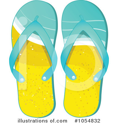 Sandals Clipart #1054832 by elaineitalia