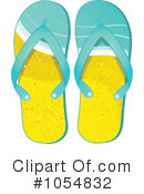 Flip Flops Clipart #1054832 by elaineitalia