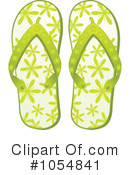 Flip Flops Clipart #1054841 by elaineitalia