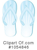 Flip Flops Clipart #1054846 by elaineitalia
