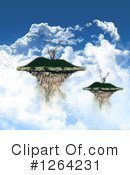 Floating Island Clipart #1264231 by KJ Pargeter