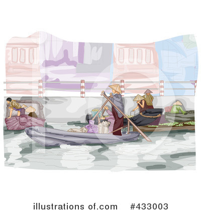 Royalty-Free (RF) Floating Market Clipart Illustration by BNP Design Studio - Stock Sample #433003