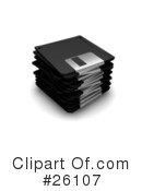 Floppy Discs Clipart #26107 by KJ Pargeter