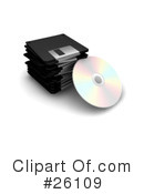 Floppy Discs Clipart #26109 by KJ Pargeter