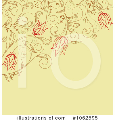 Royalty-Free (RF) Floral Background Clipart Illustration by Vector Tradition SM - Stock Sample #1062595