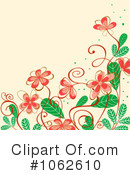 Floral Background Clipart #1062610 by Vector Tradition SM