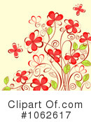 Floral Background Clipart #1062617 by Vector Tradition SM