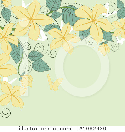 Royalty-Free (RF) Floral Background Clipart Illustration by Vector Tradition SM - Stock Sample #1062630