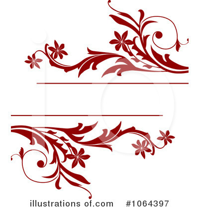Royalty-Free (RF) Floral Background Clipart Illustration by Vector Tradition SM - Stock Sample #1064397