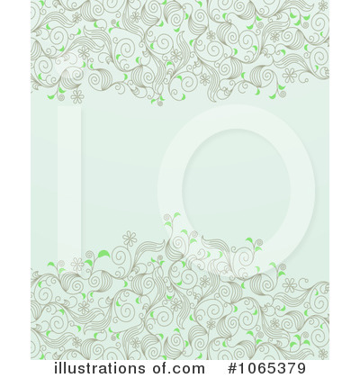Royalty-Free (RF) Floral Background Clipart Illustration by Vector Tradition SM - Stock Sample #1065379