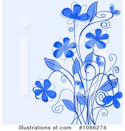 Royalty-Free (RF) Floral Background Clipart Illustration by Vector Tradition SM - Stock Sample #1066274