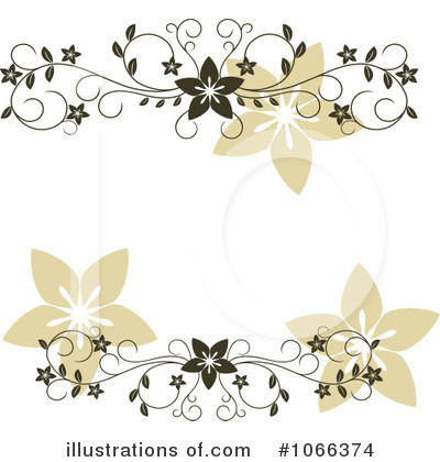 Royalty-Free (RF) Floral Background Clipart Illustration by Vector Tradition SM - Stock Sample #1066374