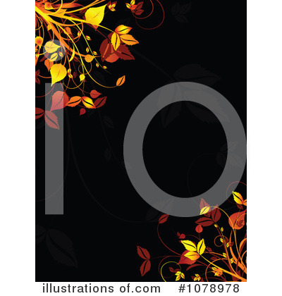 Royalty-Free (RF) Floral Background Clipart Illustration by KJ Pargeter - Stock Sample #1078978