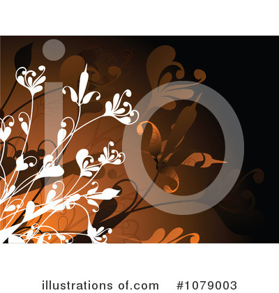 Royalty-Free (RF) Floral Background Clipart Illustration by KJ Pargeter - Stock Sample #1079003