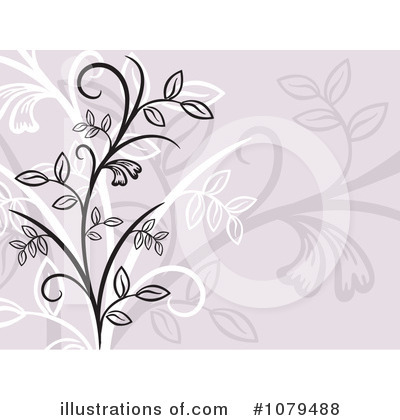 Royalty-Free (RF) Floral Background Clipart Illustration by KJ Pargeter - Stock Sample #1079488