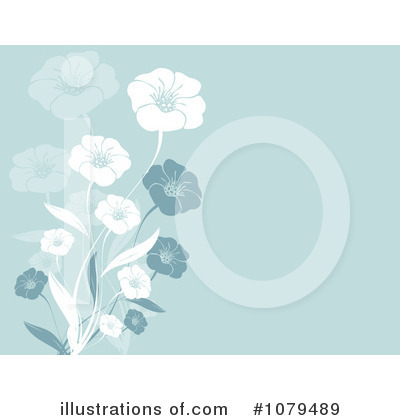 Royalty-Free (RF) Floral Background Clipart Illustration by KJ Pargeter - Stock Sample #1079489