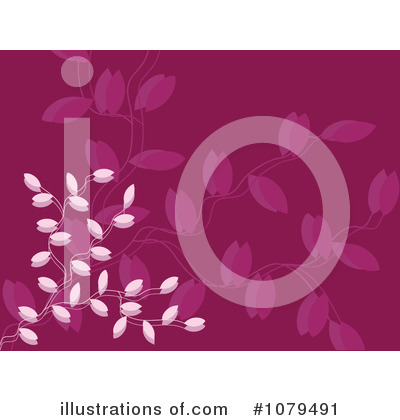 Royalty-Free (RF) Floral Background Clipart Illustration by KJ Pargeter - Stock Sample #1079491