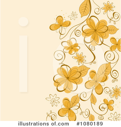 Royalty-Free (RF) Floral Background Clipart Illustration by Vector Tradition SM - Stock Sample #1080189