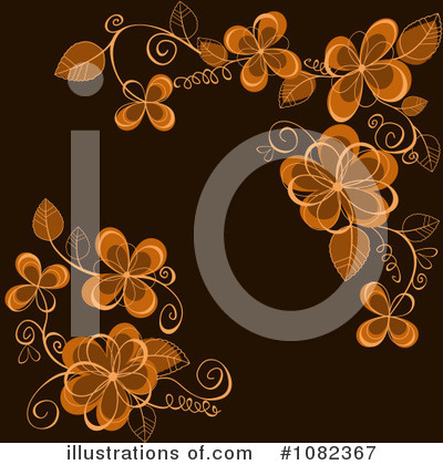 Royalty-Free (RF) Floral Background Clipart Illustration by Vector Tradition SM - Stock Sample #1082367