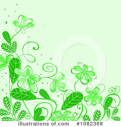 Royalty-Free (RF) Floral Background Clipart Illustration by Vector Tradition SM - Stock Sample #1082368