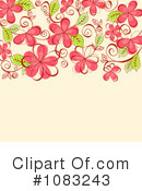 Floral Background Clipart #1083243 by Vector Tradition SM
