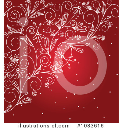 Royalty-Free (RF) Floral Background Clipart Illustration by Vector Tradition SM - Stock Sample #1083616