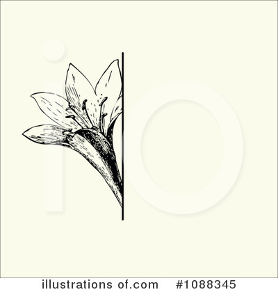 Royalty-Free (RF) Floral Background Clipart Illustration by BestVector - Stock Sample #1088345