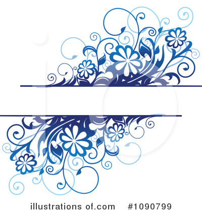 Royalty-Free (RF) Floral Background Clipart Illustration by Vector Tradition SM - Stock Sample #1090799