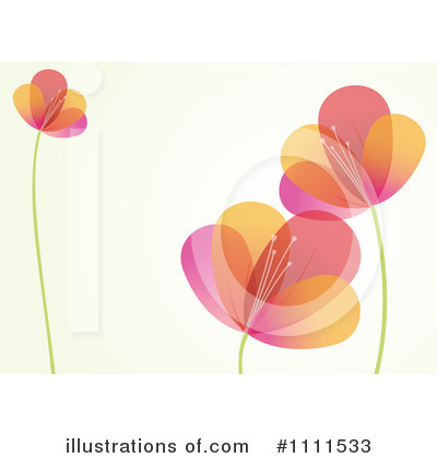 Flower Background Clipart #1111533 by BestVector