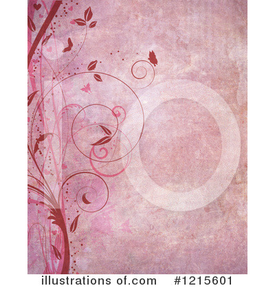 Royalty-Free (RF) Floral Background Clipart Illustration by KJ Pargeter - Stock Sample #1215601
