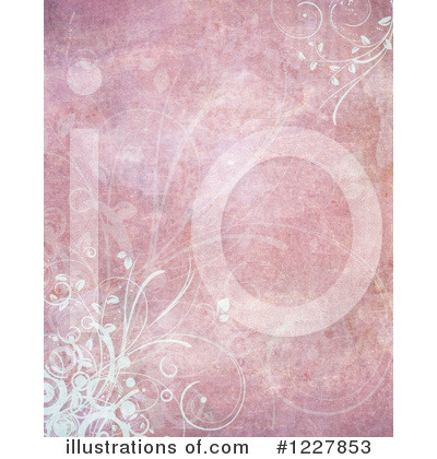 Royalty-Free (RF) Floral Background Clipart Illustration by KJ Pargeter - Stock Sample #1227853