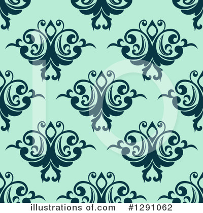 Royalty-Free (RF) Floral Background Clipart Illustration by Vector Tradition SM - Stock Sample #1291062