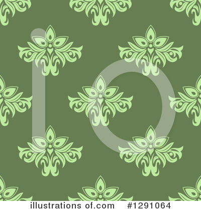 Royalty-Free (RF) Floral Background Clipart Illustration by Vector Tradition SM - Stock Sample #1291064