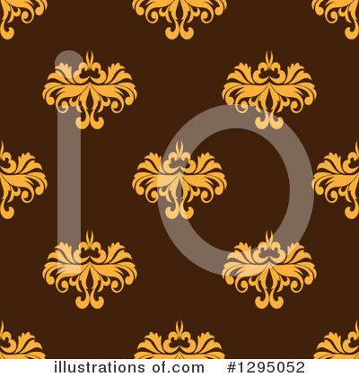 Royalty-Free (RF) Floral Background Clipart Illustration by Vector Tradition SM - Stock Sample #1295052