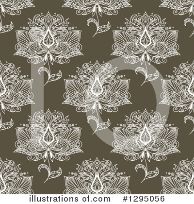 Royalty-Free (RF) Floral Background Clipart Illustration by Vector Tradition SM - Stock Sample #1295056