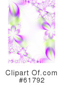 Floral Background Clipart #61792 by ShazamImages