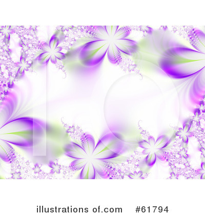 Floral Background Clipart #61794 by ShazamImages