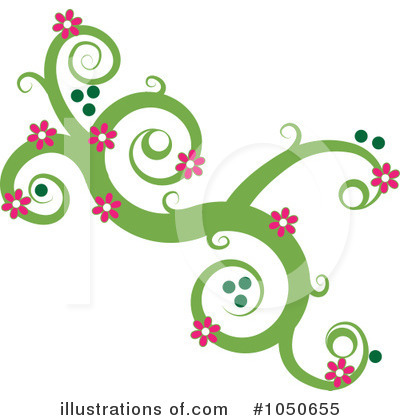 Royalty-Free (RF) Floral Clipart Illustration by Pams Clipart - Stock Sample #1050655