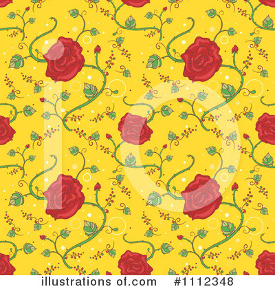 Royalty-Free (RF) Floral Clipart Illustration by BNP Design Studio - Stock Sample #1112348