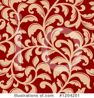 Royalty-Free (RF) Floral Clipart Illustration by Vector Tradition SM - Stock Sample #1204201