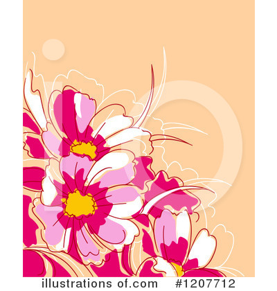 Royalty-Free (RF) Floral Clipart Illustration by Vector Tradition SM - Stock Sample #1207712
